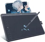Joonistusplaat 10x6 tolli, 8192 surveastet, stylus, USB, sobib Androidile ja PC-le