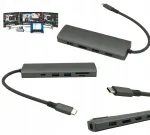USB-C jagaja kahe monitori &uuml;hendustega Samsung Ultrabook s&uuml;learvutile
