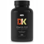 KFD VITAMIIN D3+K2 (MK7) toidulisand, 200 kapslit