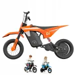 Laste elektriline mootorratas 300W, 25 km/h, 36V 4Ah, 12" rattaga