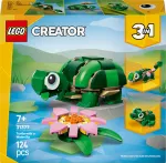 LEGO Creator 3 in 1 kilpkonn ja vesiroos 31377