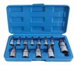 TORX v&otilde;tmekomplekt auguga, 12 tk, SATRA S-H125TP