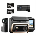 DDPAI Z60 Pro 4K HDR auto kaamera GPS, MINI2X ja tagakaameraga