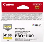 Kollane tindikassett Canon PFI-4100Y