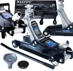 Auto tungraud FROG STRONG 2,5T, madal, kummitallaga