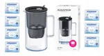 Klaasist veefiltri kann Aquaphor Glass BLACK 7 Maxfor+ filtriga