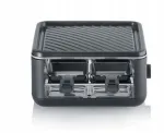 Raclette mini grill k&uuml;psetusplaadiga 4-le inimesele SEVERIN RG2360