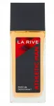 Meeste deodorant La Rive Athletic Man klaaspudelis, 80 ml