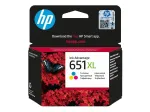 HP 651XL v&auml;rviline tindikassett OfficeJet 252 N jaoks
