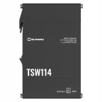 T&ouml;&ouml;stuslik v&otilde;rgul&uuml;liti Teltonika TSW114, 5x Ethernet Gb/s, DIN-r&ouml;&ouml;bastele