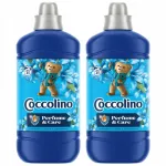 Coccolino Perfume&Care Blue l&otilde;hnastatud kangapehmendaja bergamottiga, 2 x 1,275 l