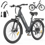 Elektriline jalgratas 27.5", 250W, 36V 15Ah, kuni 100 km, 2026, naistele ja meestele