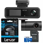 70mai T400 videoregistraator Lexar 128GB kaardiga, sinine