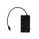 USB 2.0 OTG mikro adapteri laadimiskaabel, 4 pesa