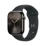 Nutikas k&auml;ekell Apple Watch Series 10 46 mm, GPS + mobiilside, titaan, liivakarva
