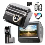 Salvestusseade DDPAI Z90 Pro 4K HDR tagakaameraga, paigalduskomplekti ja 256GB-ga