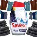 Pesugeel mustadele ja tumedatele kangastele Savex Black&Dark, 0,945 l, 21 pesukord