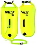 NILS CAMP t&auml;ispuhutav p&auml;&auml;stevest, 28 L, kollane, IPX4, seljakott rihmadega, 3in1