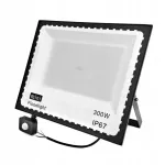 Halogeenprožektor 300W must liikumisanduriga IP67 6000K