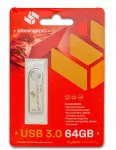 64GB StorangePro metallist USB m&auml;lupulk, USB 3.0, Windows, Mac ja Linux &uuml;hilduv