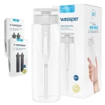 Wessper ActiveMax Clarti 0,68 l l&auml;bipaistev veefilterpudel 5 filtriga