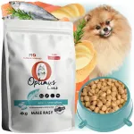 Optimus Canis Premium koeratoit v&auml;ikestele t&otilde;ugudele kalaga ja kartuliga, 4 kg