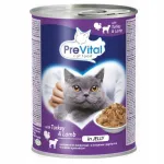 PreVital kasside m&auml;rgtoit kalkuni ja lamba žel&eacute;e, 415 g