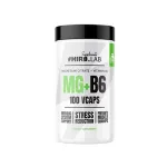 Toidulisand HIRO.LAB Mg B6 100 kapslit, magneesium ja B6-vitamiin