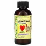 Vedela rauda sisaldav toidulisand lastele ChildLife, mustikakujuline, 118 ml