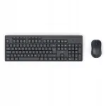 Hama WKM-200 juhtmevaba klaviatuur ja hiir, must, QWERTY