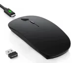 Juhtmevaba hiir TECKNET TK-MS058, Bluetooth 5.2, 2.4 GHz, 4800 DPI, USB-C