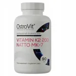 Toidulisand Ostrovit K2 200 NATTO MK-7, 90 kapslit