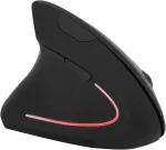 Traadita vertikaalne hiir vasakuk&auml;elistele, USB, 2,4 GHz, 6 nuppu