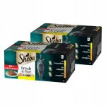 SHEBA Fresh & Fine niiske linnuliha kastmes, 50x50g, 2 pakki