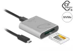 CFexpress kaardilugeja alumiiniumkorpusega Delock 91751 USB C