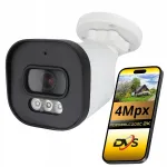 4Mpx v&auml;line IP kaamera PoE, ONVIF, IP67, IR LED, DVS Tube