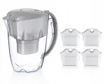 Vee filter kann Aquaphor Jasper 2,8 l, h&otilde;bedane, 4 filtriga