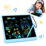 Laste joonistusplaat, 16", pliiatsiga, sinine