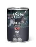 Koerte konserveeritud toit NEKKO MONOPROTEIN SPECIAL kitsega, 400 g