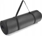 Spordimatt PROFIT FITNESS PRO NBR 180&times;60&times;1,5 cm, must