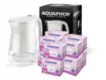 AQUAPHOR Onyx White 10 magneesiumfiltriga MAXFOR+ B25 MG+ veekanister