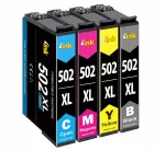 Epson 502 XL tindikassetid, 4 tk, sobivad XP-5100/XP-5150/XP-5155 printeritele