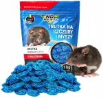 M&uuml;rgised rottide ja hiirte No Pest Brodifacoum 1 kg kuup