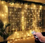 LED valguskardin 3x3 m pulmadeks