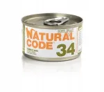 Natural Code 34 pott tuunikala ja kiividega, 85 g