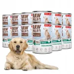 RAW PALEO koerakonserv pardilihaga, 12 x 400 g