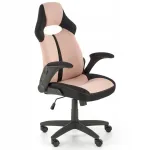 Kontoritool BLOOM, roosa-must, ergonoomiline, p&ouml;&ouml;ratava alusega