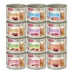 Animonda Carny Adult m&auml;rg kassitoit, 6 x 200 g, 6 maitsevalikut komplekt, 1,2 kg