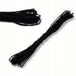 Must Paracord n&ouml;&ouml;r, 2 mm, 15 m, kuni 50 kg