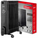 9 sektsiooniga &otilde;liradiaator, LED-ekraan, puldiga, 2000 W